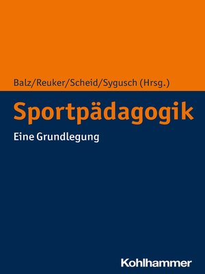 cover image of Sportpädagogik